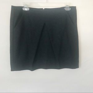 CAbi Mini-Skirt Charcoal Gray Style 629 Size 6